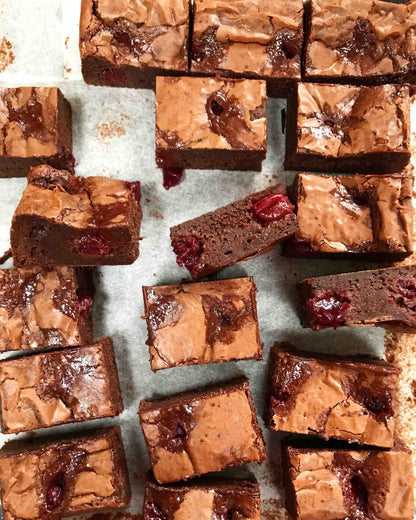 Orange &amp; Sour Cherry Single Origin Christmas Brownie Pack