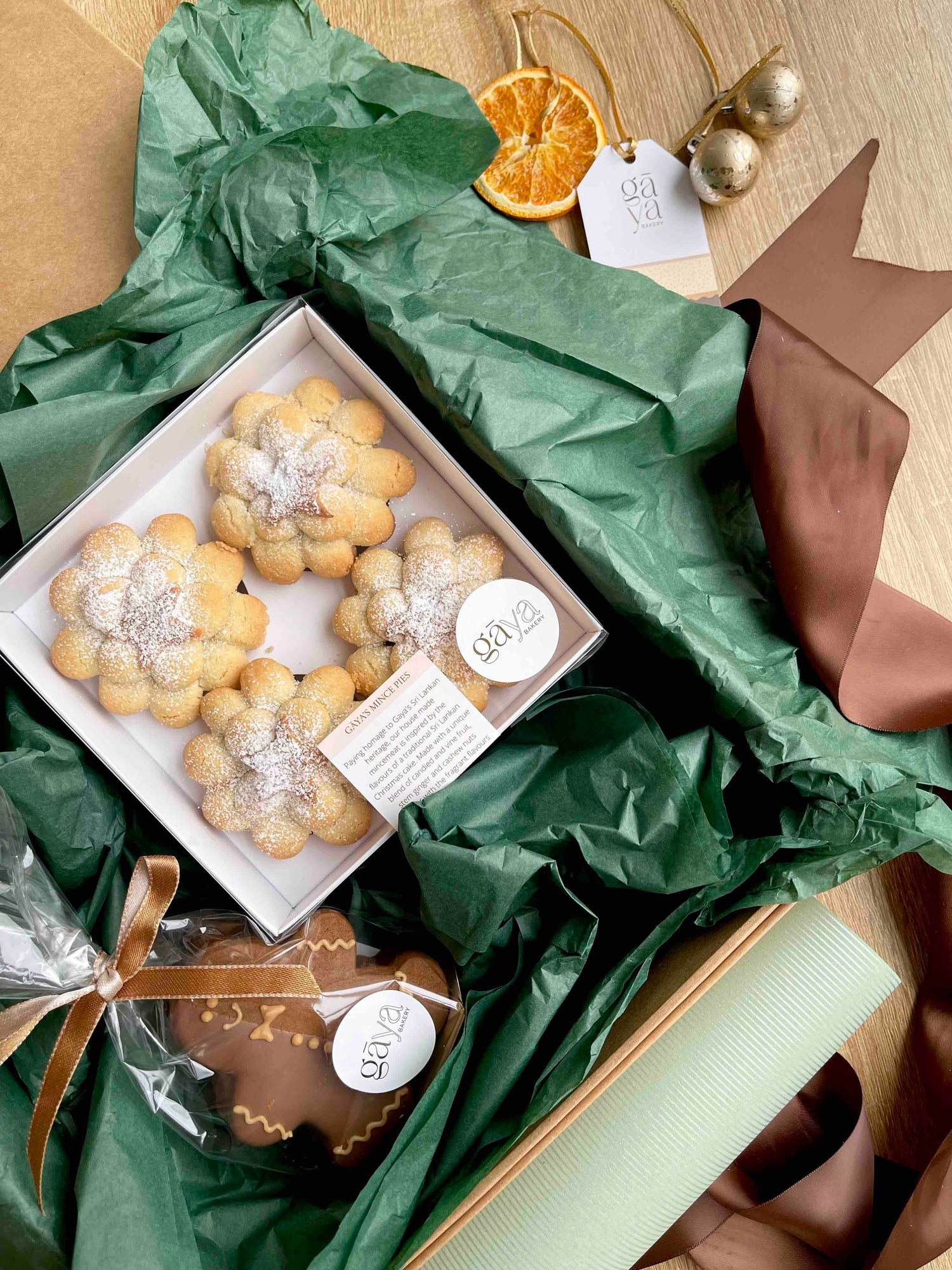 Gaya Bakery Christmas Hamper Packaging