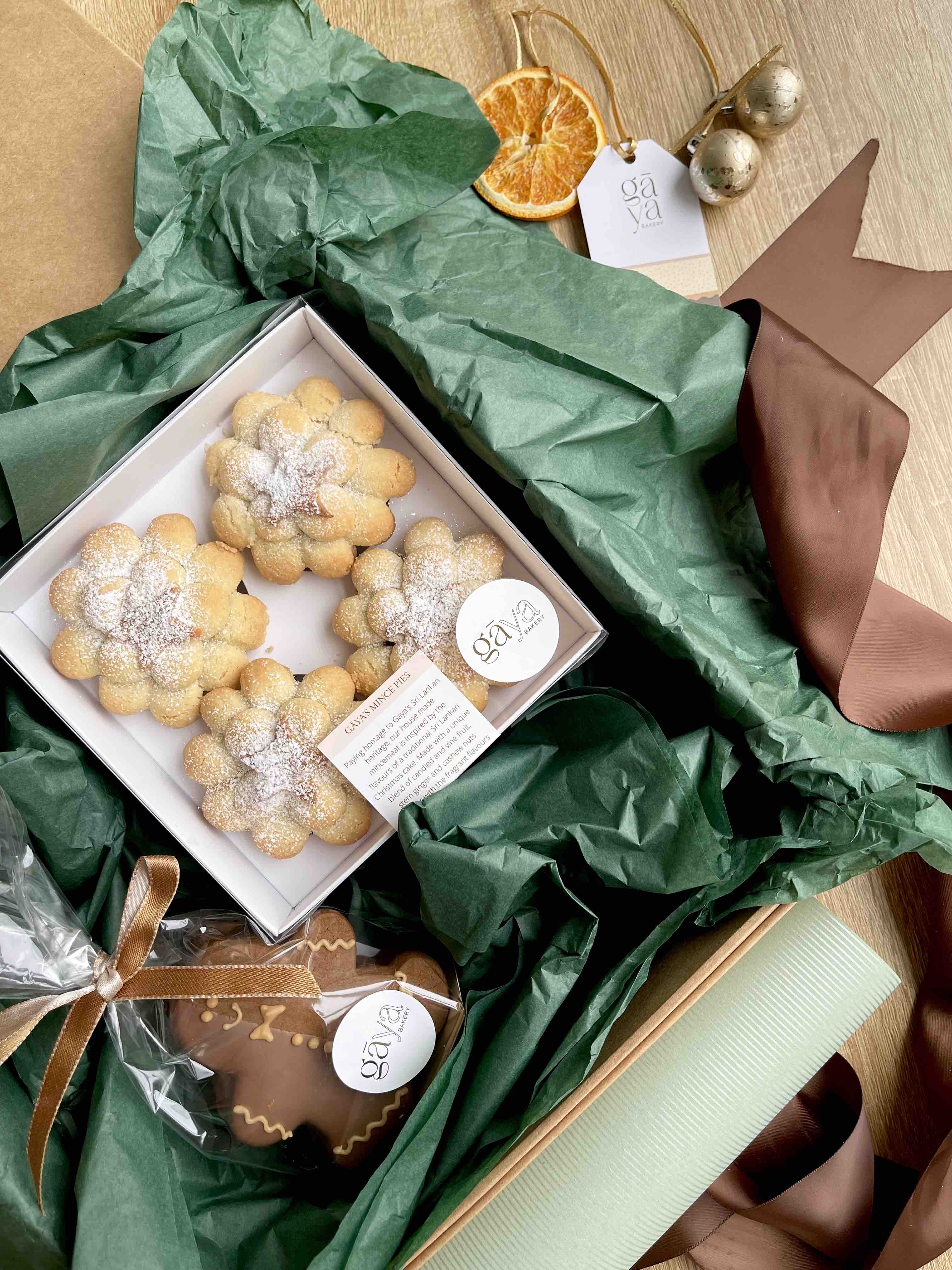 Gaya Bakery Christmas Hamper Packaging