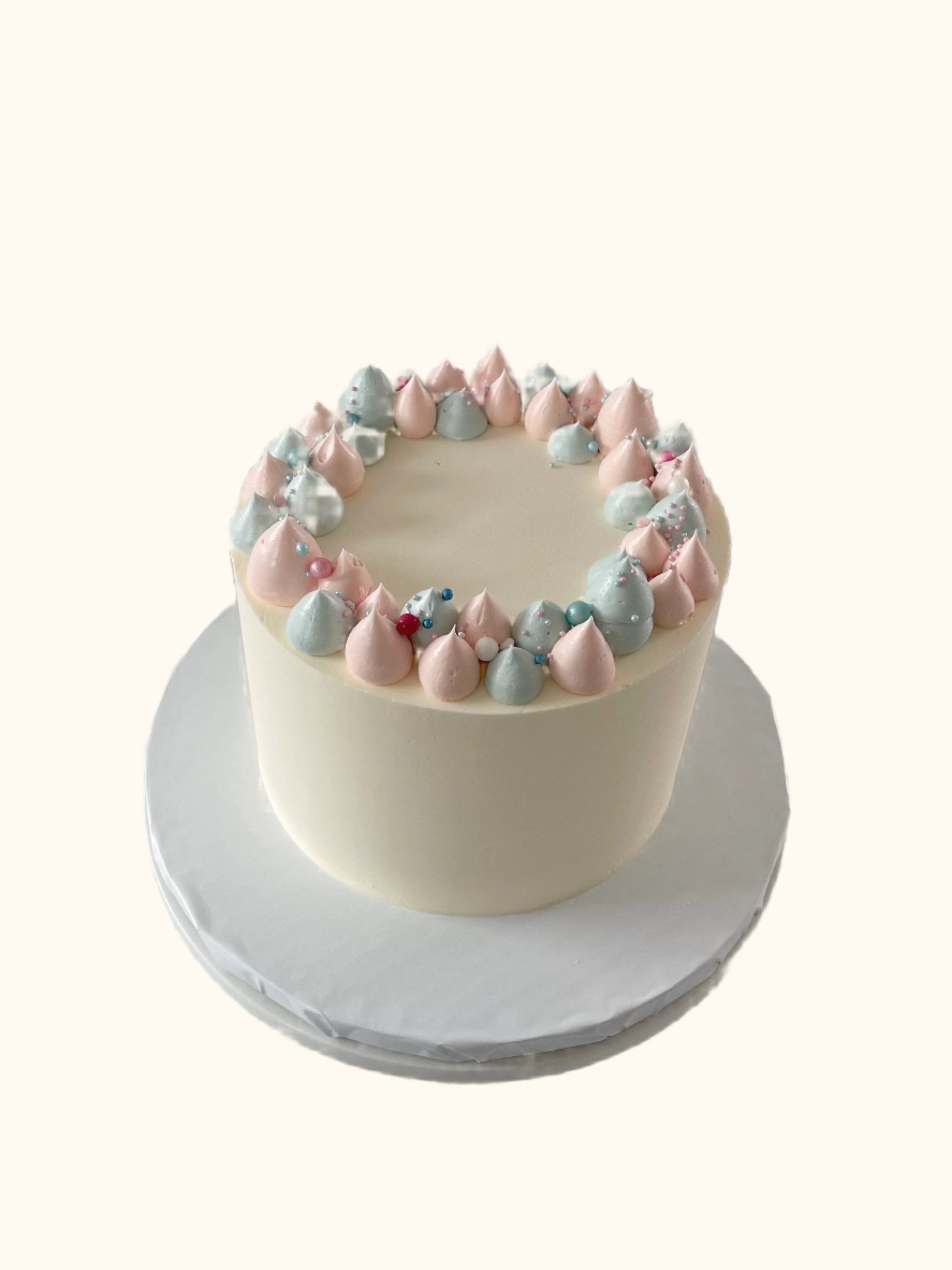 Gender Reveal Cake