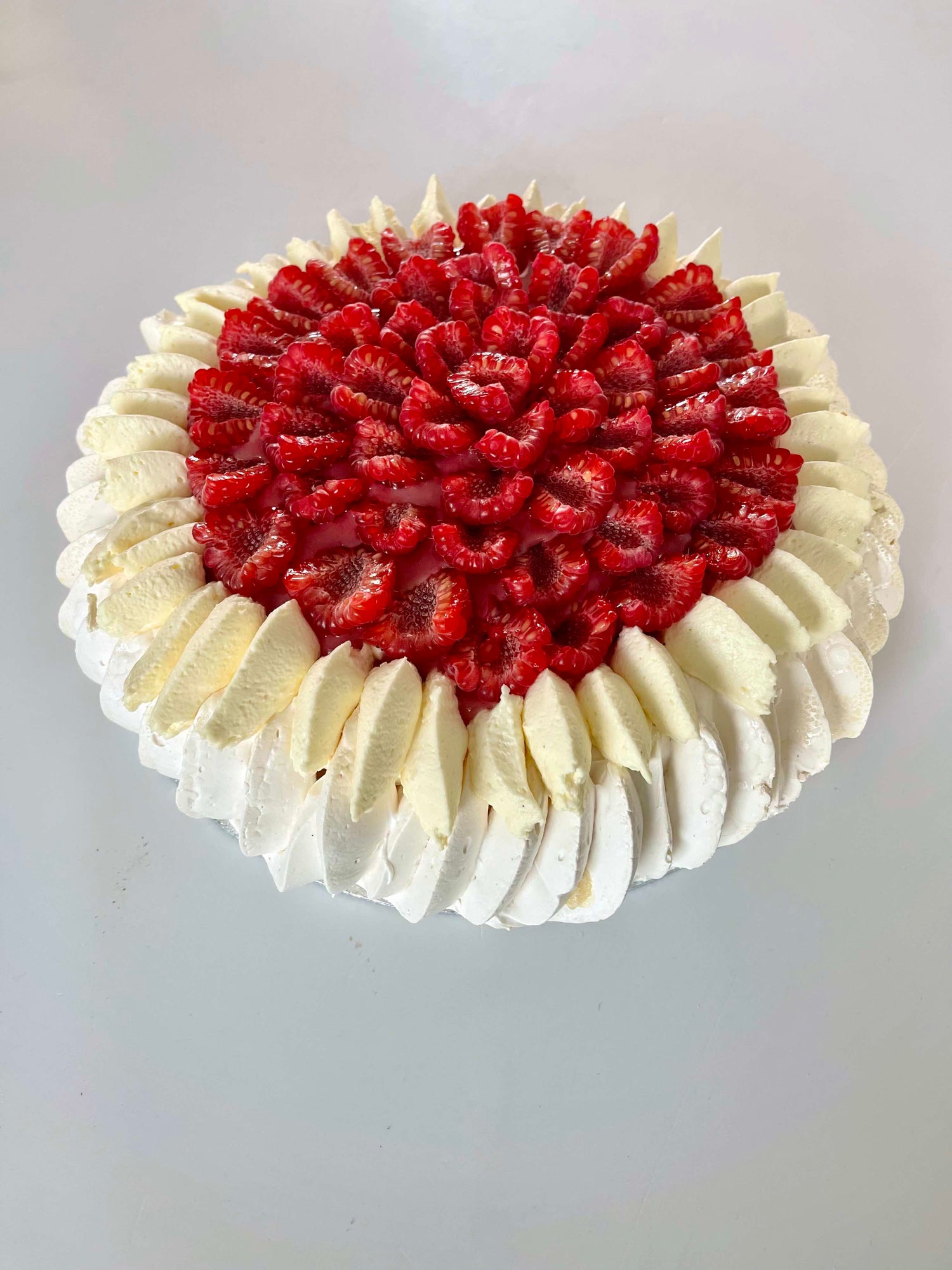 Raspberry Pavlova