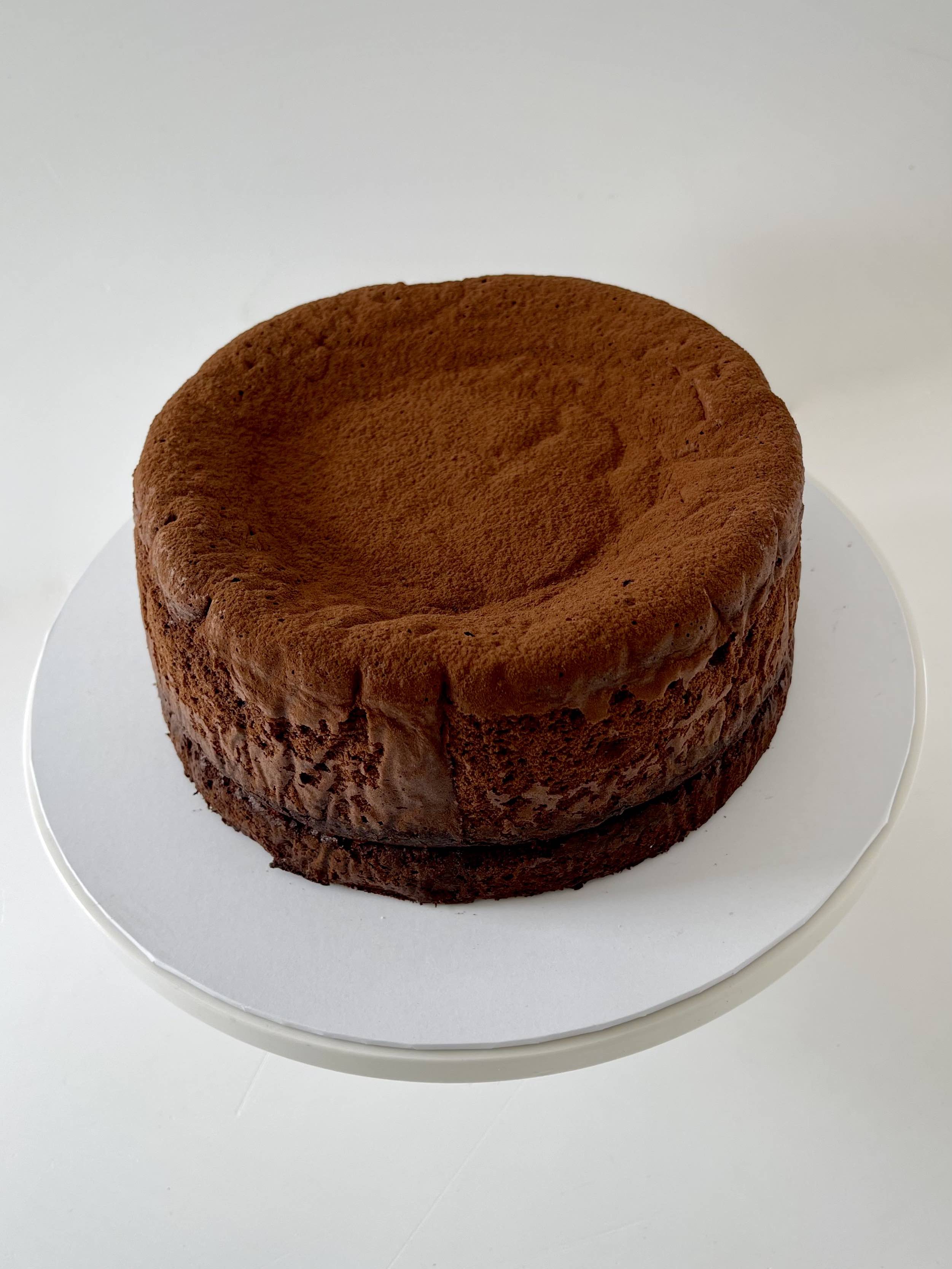 Twice Baked 70% Dark Chocolate Flourless Cake